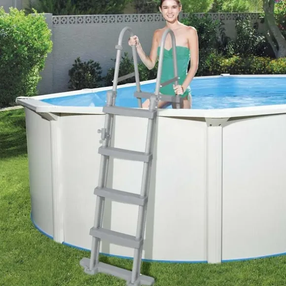 Bestway Hydrium fritstående pool 610x360x120 cm oval