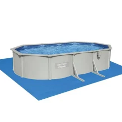 Bestway Hydrium fritstående pool 610x360x120 cm oval