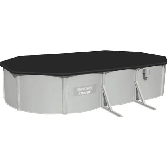 Bestway Hydrium fritstående pool 610x360x120 cm oval