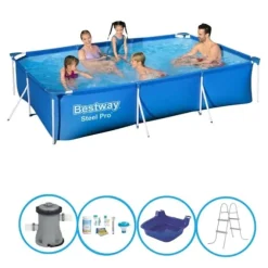 Bestway Pool Steel Pro - Bundle Package - 300x201x66 cm