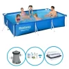 Bestway Pool Steel Pro - Inklusiv tilbehør - 300x201x66 cm