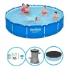 Bestway Pool Steel Pro - Poolpakke - 396x84 cm
