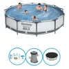 Bestway Pool Steel Pro MAX - Poolpakke - 366x76 cm