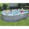 Bestway Power Steel oval swimmingpoolsæt | Størrelse: 488x305x107 cm