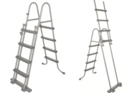 Bestway Power Steel Swim Vista Series II Familiepool med Sikkerhedsvinduer, 549x274x122cm