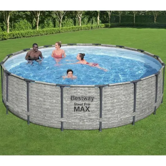 Bestway Power Steel swimmingpool 488x122 cm rund