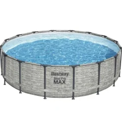 Bestway Power Steel swimmingpool 488x122 cm rund