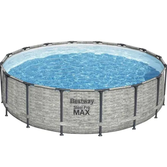Bestway Power Steel swimmingpool 488x122 cm rund