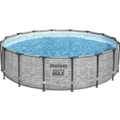 Bestway Power Steel swimmingpool 488x122 cm rund