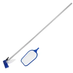 Bestway Rectangular Steel Pro Swimming Pool - 300 x 201 x 66 cm - Blå - Inklusive Tilbehør CB20