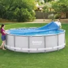 Bestway solopvarmet poolovertræk 427 cm - Hold vand og varme inde | Størrelse: 427 cm