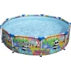 Bestway Steel Pro MAX swimmingpool - Fritstående rund pool | Størrelse: 274x66 cm