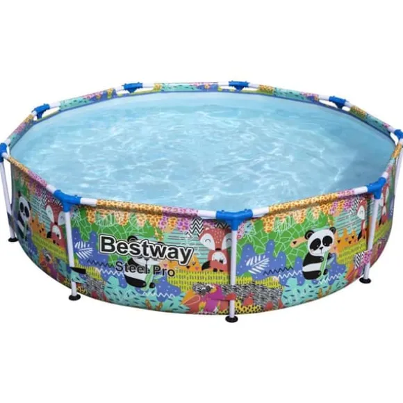 Bestway Steel Pro MAX swimmingpool - Fritstående rund pool | Størrelse: 274x66 cm