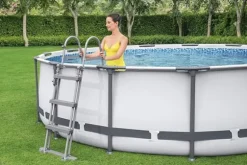 Bestway Steel Pro Max 549x122 cm grå - komplet sæt