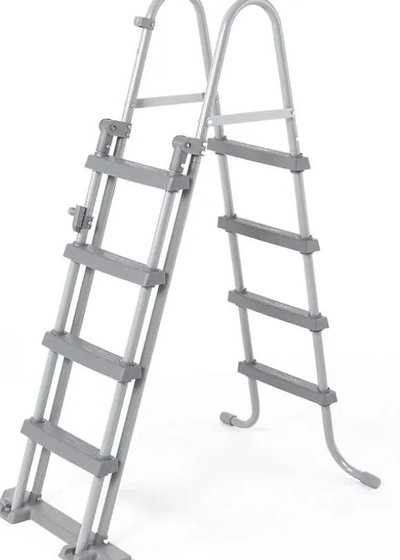 Bestway Steel Pro Max 549x122 cm Rund Overjordisk Pool Sæt med Pumpe, Stige og Dække - Arktisk Grå