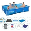 Bestway Steel Pro Rectangular 300x201x66 cm - Pool med tilbehør