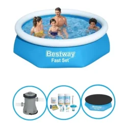 Bestway Swimming Pool Fast Set - Swimming Pool Pakke - 244x61 cm