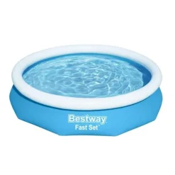 Bestway Swimming Pool Fast Sæt 305x66 cm - Swimming Pool Bundle