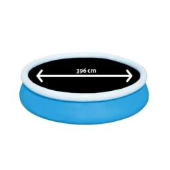 Bestway swimmingpool - Steel Pro - 396 x 84 cm - Inklusiv WAYS vedligeholdelsespakke, filterpumpe og filter