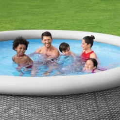 Bestway swimmingpoolsæt 366x76 cm rund