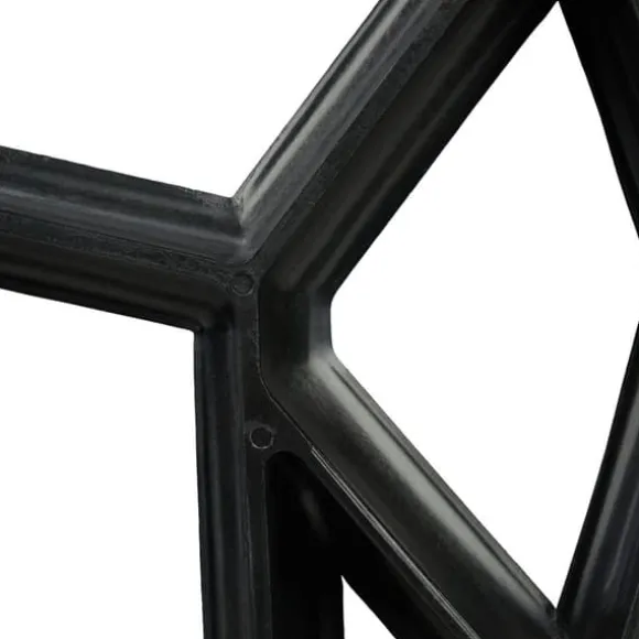 Betonform, 4x42x42 cm, Sort