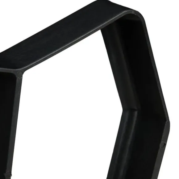 Betonform, 4x42x42 cm, Sort