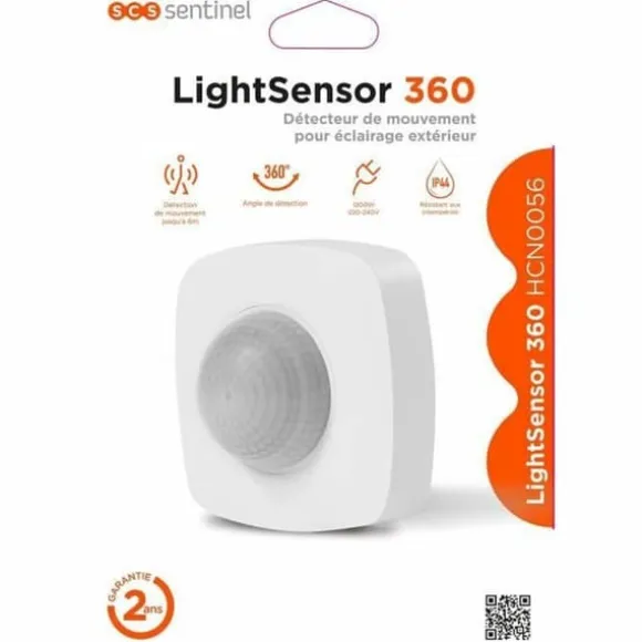 Bevægelsesdetektor SCS SENTINEL Lightsensor 360 Belysning 220-240 V