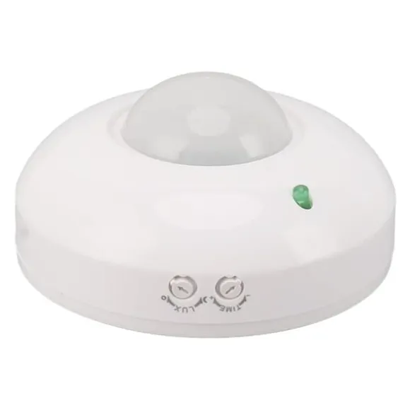 Bevægelsesdetektorkontakt PIR-sensor 10A 220V-240V Radarsensor Lyskontakt til bevægelsesdetektor til LED-lys