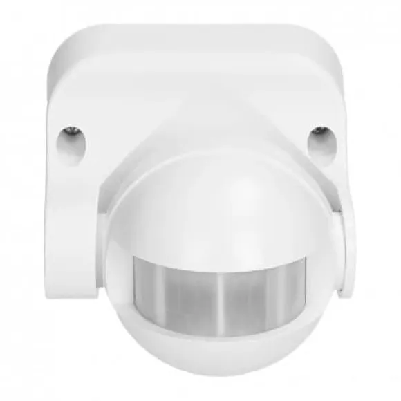 BEVÆGELSESSENSOR 180° IP44 1200W HVID - ON-CR-201/W