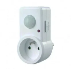 Bevægelsessensor hvid 300W 120 grader 9mb PIR CP-10B Eco Light EC20343