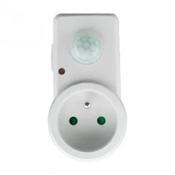 Bevægelsessensor hvid 300W 120 grader 9mb PIR CP-10B Eco Light EC20343