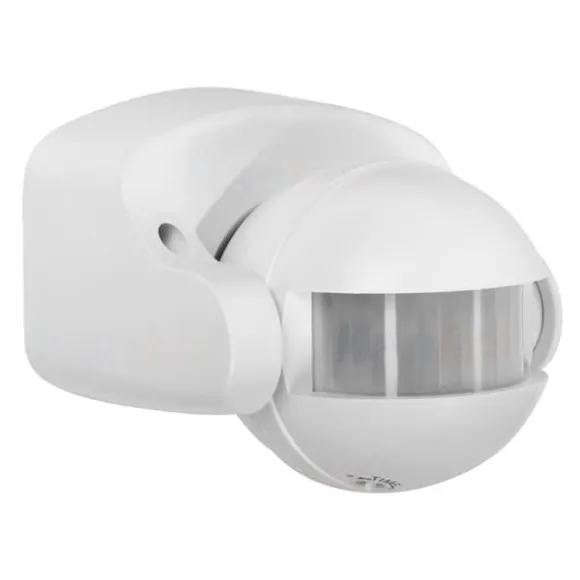 Bevægelsessensor hvid 1000w 180° IP44 PIR ALER JQ-30-W Kanlux 460
