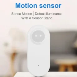 Bevægelsessensor, Zigbee 3.0, Trådløs rækkevidde 45m, Dimensioner 42mm x 31mm x 70mm, Driftstemperatur -10°C til 45°C, Følsomhedsafstand 5m