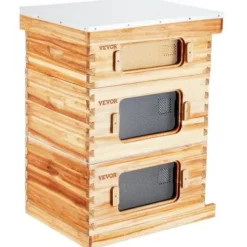 Bikube, 30-ramme Langstroth startpakke, 56,2x46,2x76 cm, fyrretræ