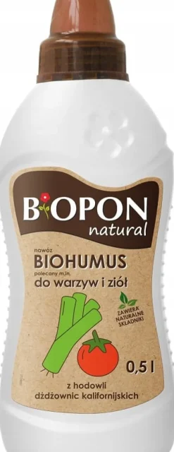 BIOHUMUS - TIL GRØNTSAGER OG URTER 0,5L - BR BIO-1901
