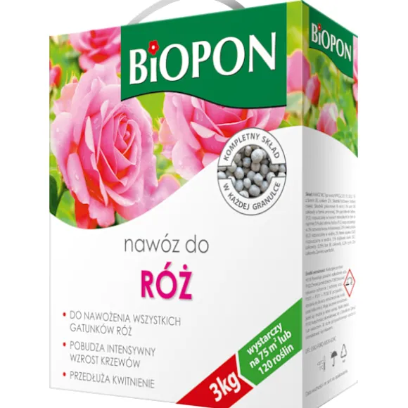 BIOPON rosengødning 1 kg granulat