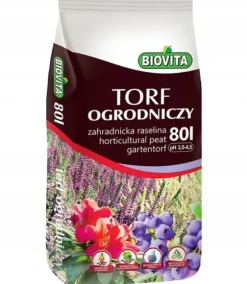 BIOVITA SURTØRV til blåbær og syreholdige planter pH 3,5-4,5 80L