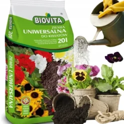 BIOVITA UNIVERSAL BLOMSTERJORD 20 LITER MED GØDNING