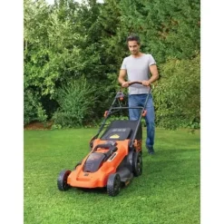 BLACK & DECKER Autosense batteridriven gräsklippare 48cm 36V 2x2 Ah
