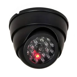 Blinkende LED-lys Udendørs hjemmesikkerhed Dome falsk kamera