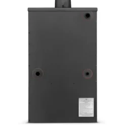 BLIST B2E Moderne Design Træbrændeovn med Vandmantel - 15 kW, Miljøvenlig Opvarmning til Designbevidste Hjem