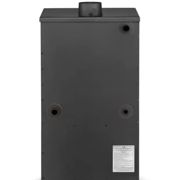 BLIST B2E Moderne Design Træbrændeovn med Vandmantel - 15 kW, Miljøvenlig Opvarmning til Designbevidste Hjem