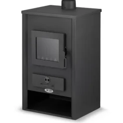 BLIST B2E Træbrændeovn med Vandmantel - 15 kW, Miljøvenlig Opvarmning til Hjem op til 150 m²