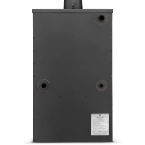 BLIST B2E Træbrændeovn med Vandmantel - 15 kW, Miljøvenlig Opvarmning til Hjem op til 150 m²