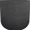 Blomkruka - EDA PLASTIQUE - GraphitUp - 50 cm - 67 L - Antracitgrå