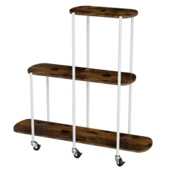 Blomsterstand, Rullende Design, Tre Niveauer,HVID