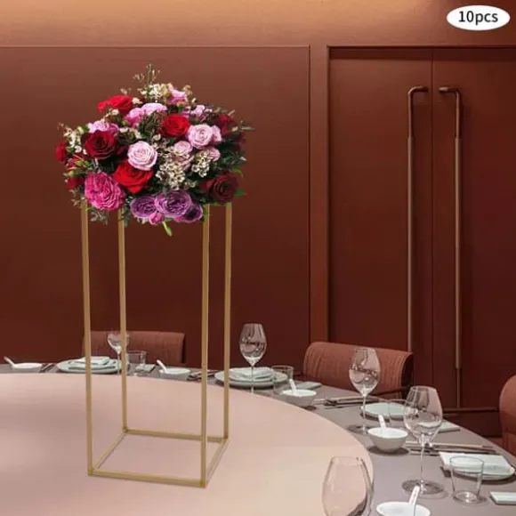 Blomsterstander - Planteholder i jern - Moderne design - 24 cm - Str. M - Til hjem & have - Dyb safirblå