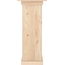 Blomsterstander i massivt fyrretræ - Stilfuldt design | Størrelse: 40x40x90 cm