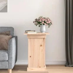 Blomsterstander 40x40x60 cm massivt fyrretræ - Blomsterstativ - Blomsterstativer - Home & Living
