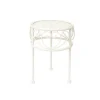 Blomsterstativ SANDY D25xH33cm, antik hvid